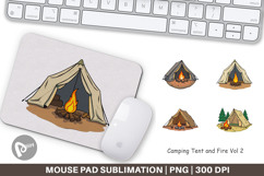 Mouse Pad Camping Tent Product Image 1