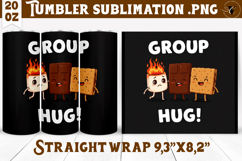 Tumbler Sublimation | Camping | Funny camp Product Image 1