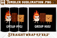 Tumbler Sublimation | Camping | Funny camp Product Image 1