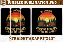 Tumbler Sublimation | Camping | Funny camp Product Image 1