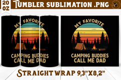 Tumbler Sublimation | Camping | Funny camp Product Image 1