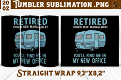 Tumbler Sublimation | Camping | Funny camp Product Image 1
