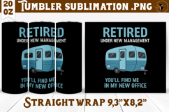Tumbler Sublimation | Camping | Funny camp Product Image 1