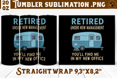 Tumbler Sublimation | Camping | Funny camp Product Image 1