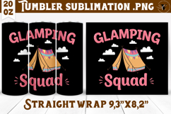 Tumbler Sublimation | Camping | Funny camp Product Image 1