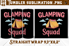 Tumbler Sublimation | Camping | Funny camp Product Image 1