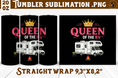 Tumbler Sublimation | Camping | Funny camp Product Image 1
