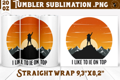Tumbler Sublimation | Camping | Funny camp Product Image 1