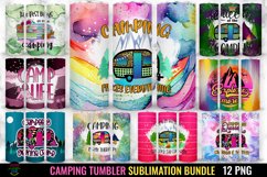 CAMPING TUMBLER SUBLIMATION I 20 OZ CAMPING TUMBLER WRAP PNG I OUTDOOR ADVENTURE TUMBLER WRAP