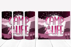 CAMPING TUMBLER SUBLIMATION I 20 OZ CAMPING TUMBLER WRAP PNG I OUTDOOR ADVENTURE TUMBLER WRAP
