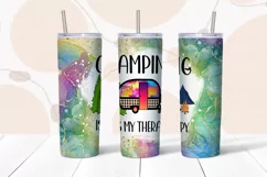 CAMPING TUMBLER SUBLIMATION I 20 OZ CAMPING TUMBLER WRAP PNG I OUTDOOR ADVENTURE TUMBLER WRAP