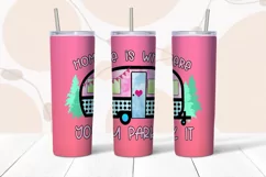 CAMPING TUMBLER SUBLIMATION I 20 OZ CAMPING TUMBLER WRAP PNG I OUTDOOR ADVENTURE TUMBLER WRAP
