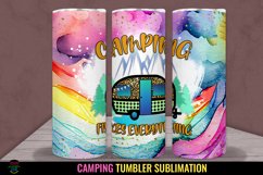 CAMPING TUMBLER SUBLIMATION I 20 OZ CAMPING TUMBLER WRAP PNG I OUTDOOR ADVENTURE TUMBLER WRAP