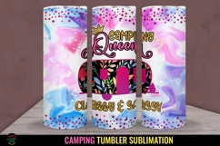CAMPING TUMBLER SUBLIMATION I 20 OZ CAMPING TUMBLER WRAP PNG I OUTDOOR ADVENTURE TUMBLER WRAP