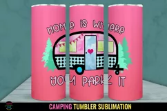 CAMPING TUMBLER SUBLIMATION I 20 OZ CAMPING TUMBLER WRAP PNG I OUTDOOR ADVENTURE TUMBLER WRAP