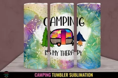 CAMPING TUMBLER SUBLIMATION I 20 OZ CAMPING TUMBLER WRAP PNG I OUTDOOR ADVENTURE TUMBLER WRAP