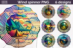 Stained Glass Wind Spinner Bundle | Wind Spinner Bundle Product Image 4
