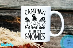 Camping With My Gnomies SVG Camping SVG Gnome SVG Gnomes SVG Product Image 1