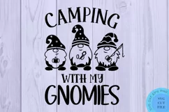 Camping With My Gnomies SVG Camping SVG Gnome SVG Gnomes SVG Product Image 2