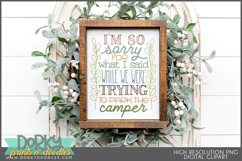 Camping Clipart Mega Bundle Product Image 17