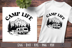 Camping sayings svg bundle | Camping quotes designs Product Image 12