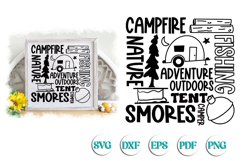 Camping Subway SVG Product Image 1