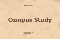 Campus Study Font Product Image 1