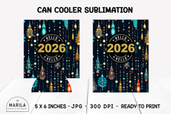 2026 Can Cooler Wrap | Can Holder Wrap 12oz Sublimation #8 Product Image 1