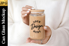 Can Glass Mockup Bundle| Ice Coffee Cup 16 Oz Design Product Image 3