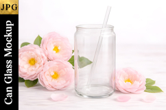 Can glass Mockup Design | Coffee Cup 16 Oz Design Product Image 2