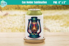 Can Holder Sublimation | Camping PNG Product Image 1