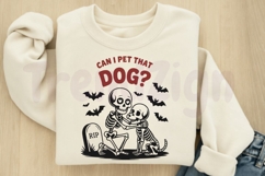 Can I Pet That Dog SVG PNG, Funny Dog SVG, Cute Spooky Dog Product Image 5