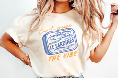 Can’t Escape the Vibe Funny Sardines in a Can PNG. Product Image 2