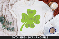 St. Patrick&#039;s Day SVG Design - Cutest clover in the patch Product Image 2