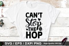 Can&#039;t Stop the hop SVG - Easter Dog Design Product Image 1