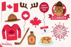 Canada Day Clipart Set Product Image 1