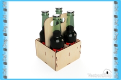 Beer Basket for Dad - Decorative Template Ideal for Gifts Product Image 4