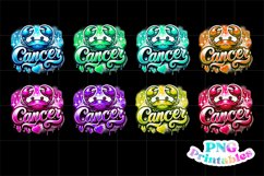 Cancer Zodiac Airbrushed PNG Product Image 2