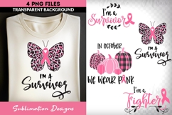 Breast Cancer Awareness Sublimation Bundle | Pink Pumpkins Product Image 4