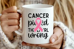 Cancer Picked The SVG, Breast Cancer SVG Design Product Image 2