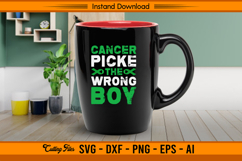Cancer Picked The Wrong Boy Liver Awareness SVG File Product Image 3