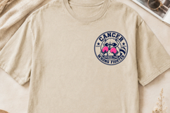 Cancer Picked The Wrong Fighter SVG, Breast Cancer Awareness Product Image 2
