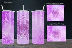 Cancer - Zodiac Sign Iridescent Drinkware Wraps Product Image 4