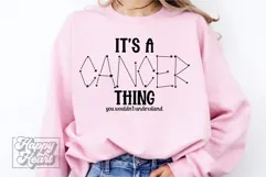 It's a Cancer Thing You Wouldn't Understand SVG Horoscope Product Image 1