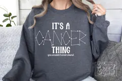 It's a Cancer Thing You Wouldn't Understand SVG Horoscope Product Image 4