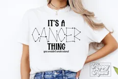 It's a Cancer Thing You Wouldn't Understand SVG Horoscope Product Image 3