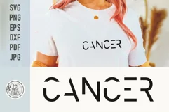 The Cancer  Zodiac Sign svg cut files use for minimalist style T-shirt, mugs, tumblers, posters, signs, tote bags, pillows, phone case, other items