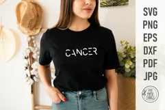 The Cancer  Zodiac Sign svg cut files use for minimalist style T-shirt, mugs, tumblers, posters, signs, tote bags, pillows, phone case, other items