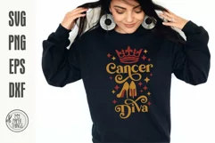 Cancer Zodiac Sign Svg cut files use for funny Birthday shirts, hoodies, crewnecks, iron-ons, mugs, printables, stickers, pillows, sweatshirts and more.