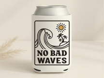 Coastal Ocean Wave Retro Surf SVG Product Image 4
